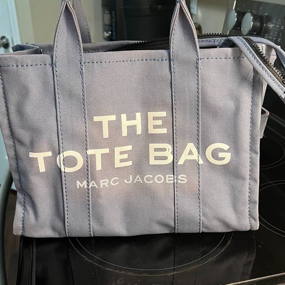 Marc Jacobs Handbags - Marc Jacobs Medium Tote Bag Blue Canvas